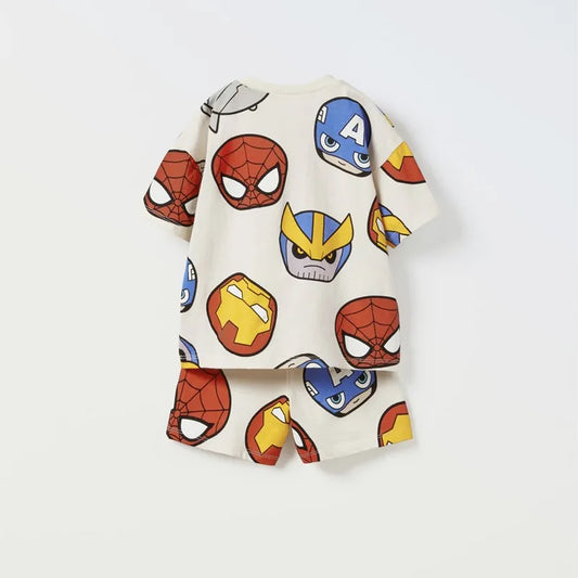 "Ensemble Eté "Mickey / Spider-Man" T-shirt + Short"