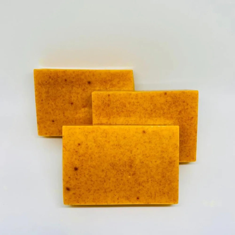 "Savon à l'ancienne de Curcuma 100g Savon au citron avec acide Kojic"