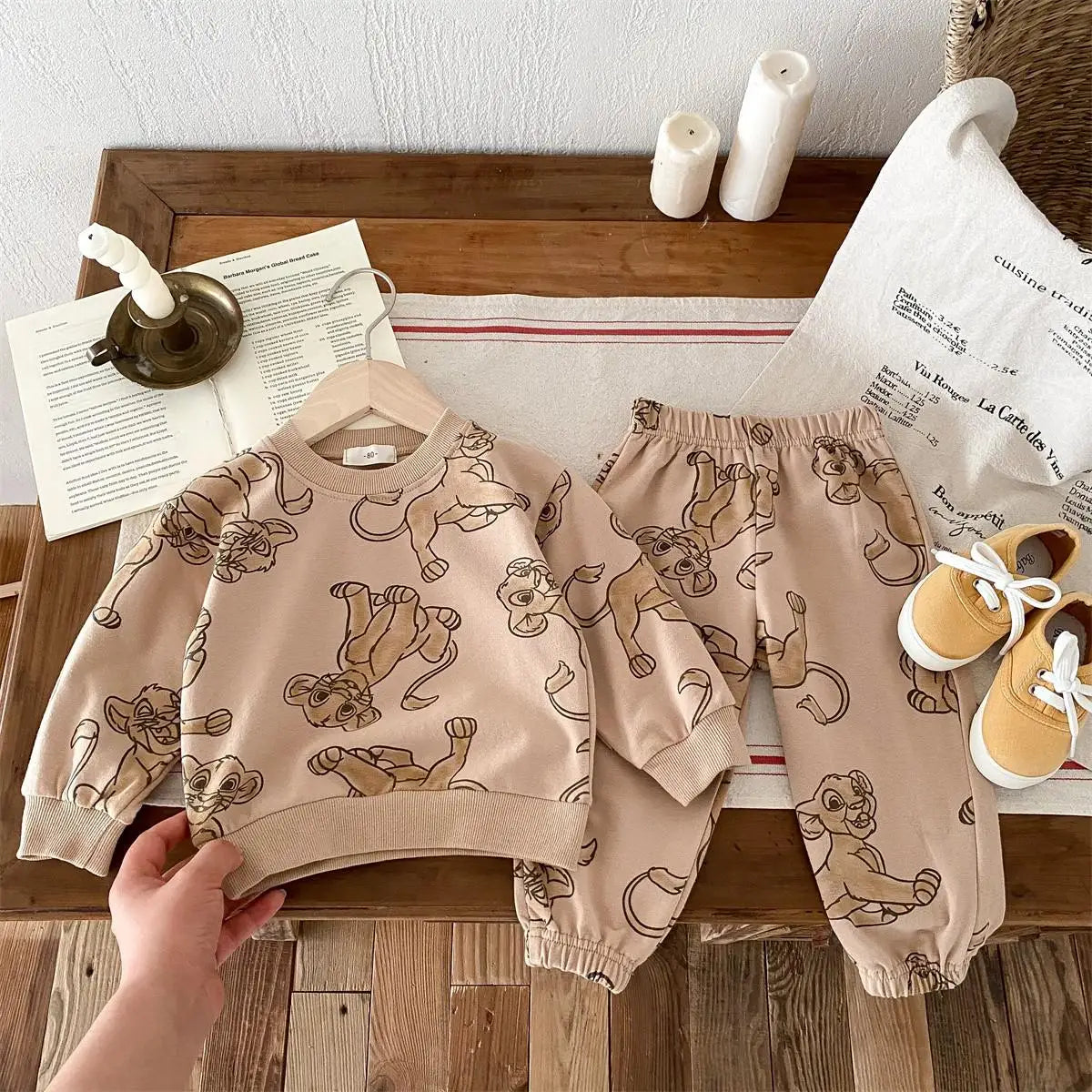"Ensemble "SIMBA / Mickey & Donald" Sweat + Pantalon"