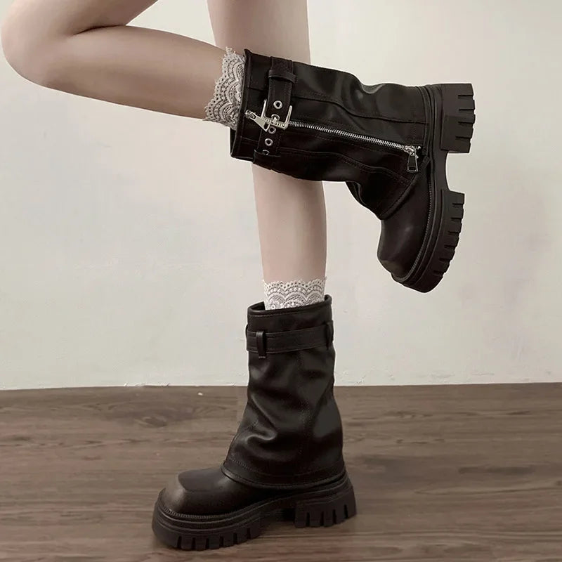 "Bottes de Motards"