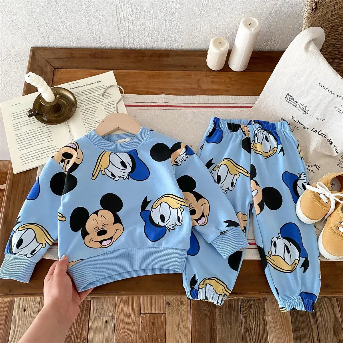 "Ensemble "SIMBA / Mickey & Donald" Sweat + Pantalon"