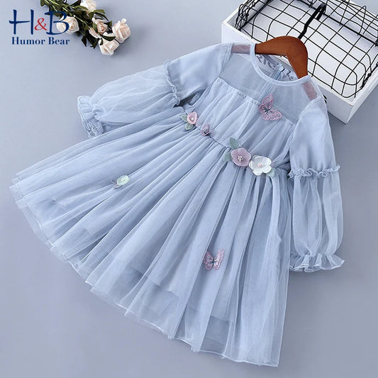 "Robe Façonné Princesse en Coton"