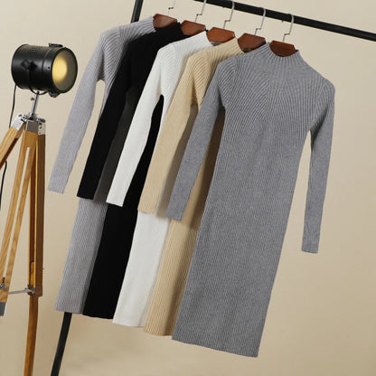 "Robe Mi-Longue Cintrée"