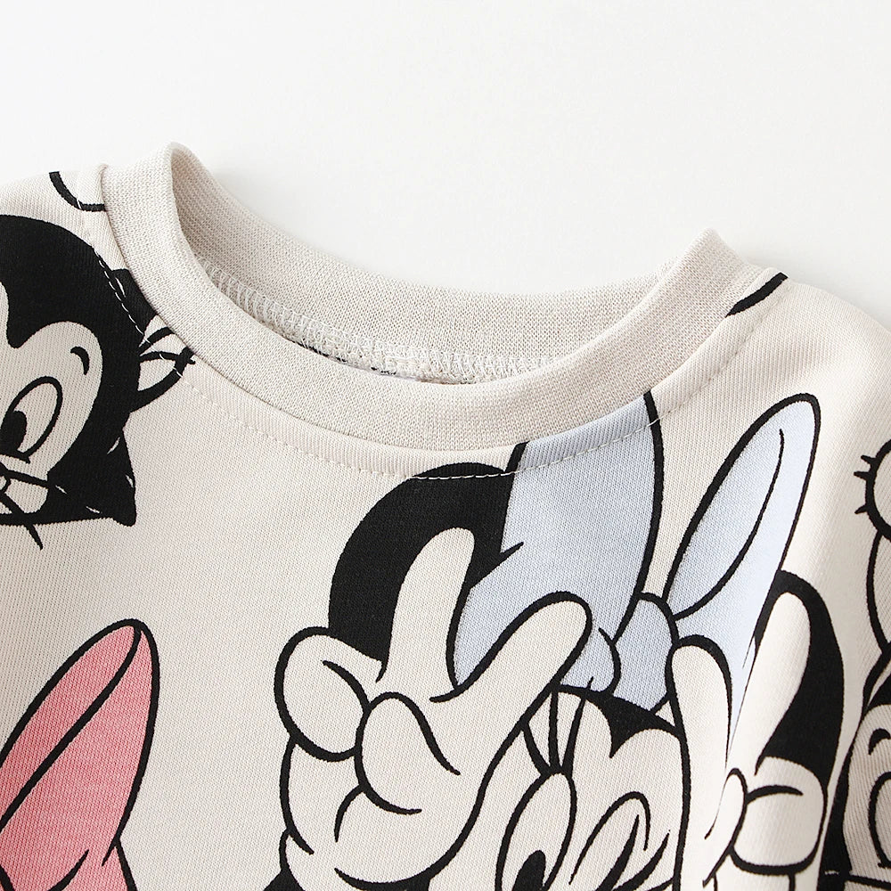 "Ensembles  pour Bébé  "Disney Minnie " : Sweatshirt + Leggings"