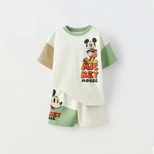 "Ensemble Eté "Mickey / Spider-Man" T-shirt + Short"