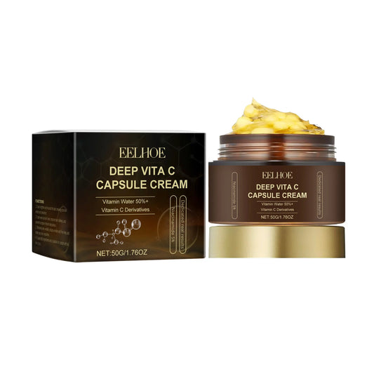 "Crème pour le visage à effet rafraîchissant et hydratante avec Vitamine C "EELHOE""