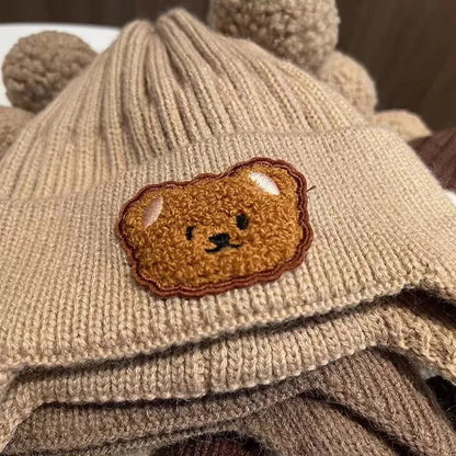 "Bonnet en Laine Tricoté pour Bébé"