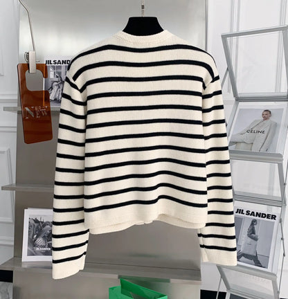 "Cardigan à Rayures"