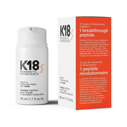 "Leave-in Molecular Repair Hair Mask "K18"- Traitement pour Cheveux Abîmés"