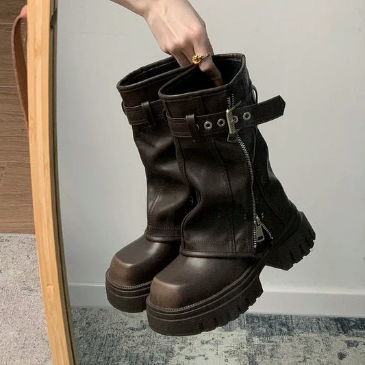 "Bottes de Motards"